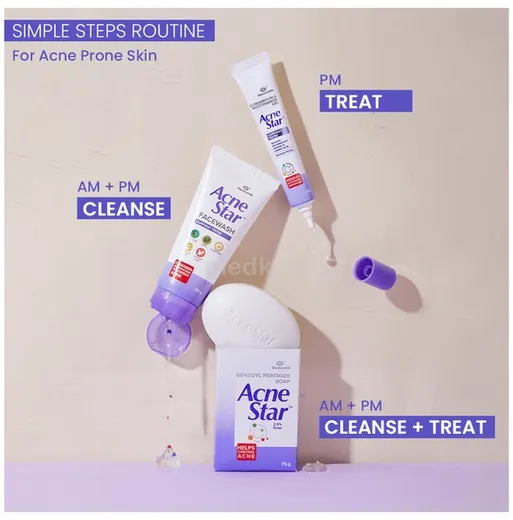 acnestar facewash 50 gm